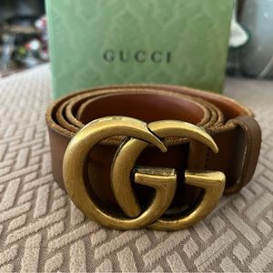 Brown Gucci Belt